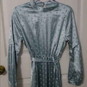 •NWOT blue dress•